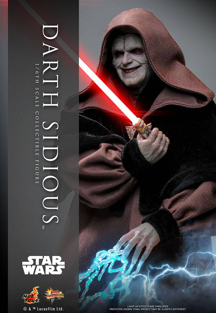 Movie Masterpiece: Star Wars Episode 3 Revenge of the Sith - Darth Sidious [Hot Toys]