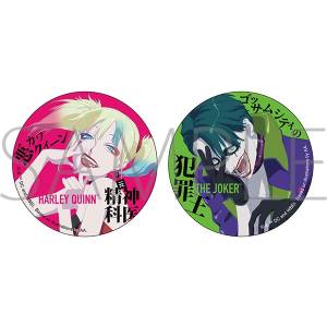 Suicide Squad ISEKAI: Can Badge Set - The Joker & Harley Quinn [Movic]