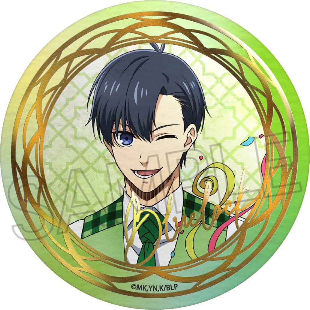 Blue Lock: FoilStamped Japanese Paper Can Badge Vol. 2  Yoichi Isagi [Twinkle]