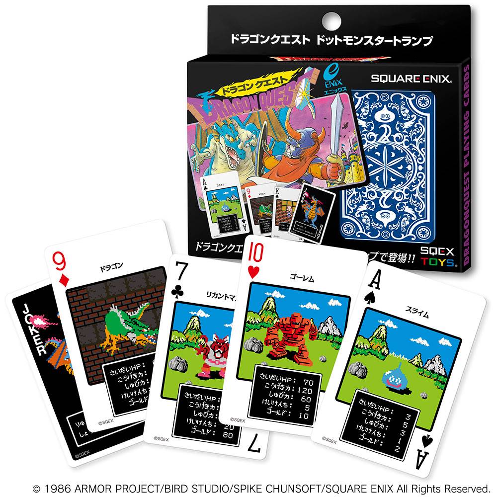 Dragon Quest  Pixel Monsters Playing Cards (Reissue) [Square Enix]