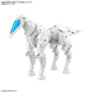 30 Minutes Missions: Exa Vehicle (Horse Mecha Ver.) White Ver. - Plastic Model [Bandai Spirits]