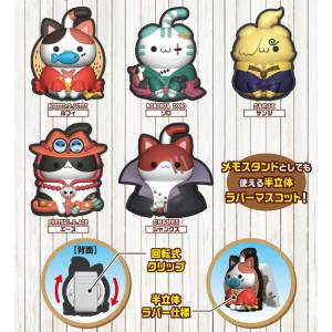 MEGA CAT PROJECT: One Piece - Nyanpiece! Nyan! Nyan peace meow! (Box of 5) [Megahouse]
