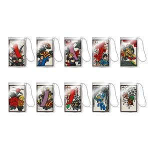 Hanafuda Acrylic Keychain (10 Pcs Box) [Capcom]