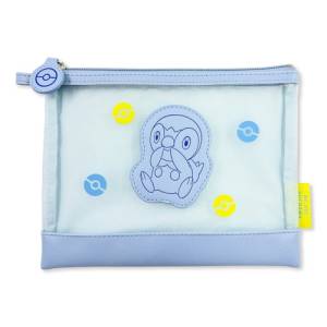 Pokemon: Mesh Flat Pouch Pastel - Piplup [The Pokémon Company]