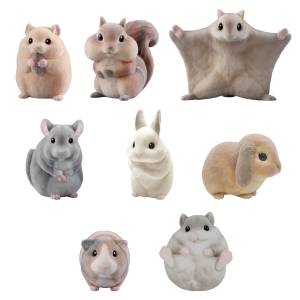 Shokugan: Mofumofu Tenori Friends 2 - Small Animal - 12 Packs/Box (CANDY TOY) [Bandai Premium]