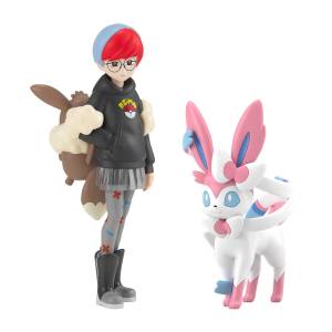 Pokemon Scale World: Paldea Chihou - Penny & Sylveon (Limited Candy Toy) [Bandai]