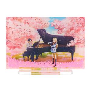 Your Lie in April : Glitter - Acrylic Stand [GoodSmile Moment]