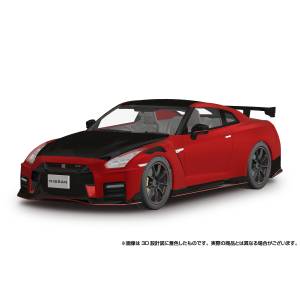 Rakupla Snap Car: 02-NG R35 Nissan GT-R Nismo 1/24 - Special Edition 2022 - Vibrant Red (Plastic Model) [Aoshima]
