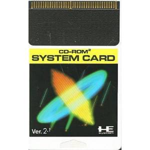 CD-Rom System Card ver. 2.1 [PCE CD - occasion / Loose]