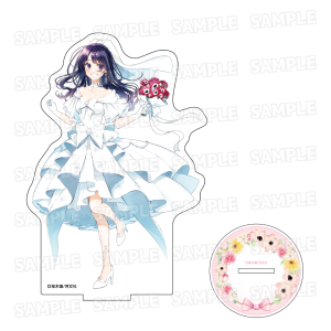 Anemone Is In Heat : Acrylic Stand - Mashiro Kamiyama (Wedding Ver.) [Medicos Entertainment]