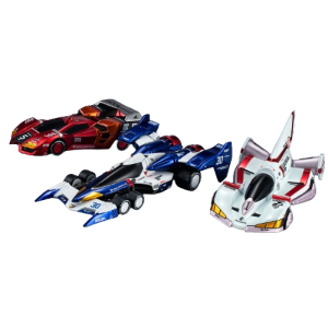 CFC: Future GPX Cyber ​​Formula Fujioka Circuit Battle 3-Car - Heritage Edition (Premium Bandai Limited) [MegaHouse]