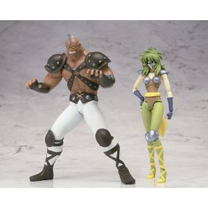 Saint Seiya Myth Cloth - Ophiuchus Shaina & Cassios [Used]