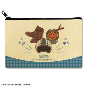 Laid-back Camp / Yuru Camp: Season 3 - Flat Pouch - Rin Shima Motif [License Agent]