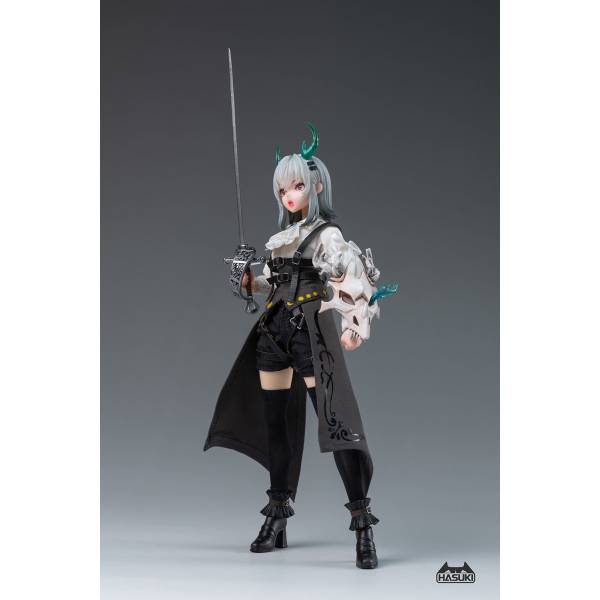 Pocket Art Series: PA008 Rose Night Gloria 1/12 [Hasuki
