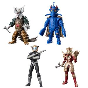 Shokugan: Ultraman - ChoDo α Ultra Kaijuu 3 - Pack of 4 (Candy Toy) [Bandai]