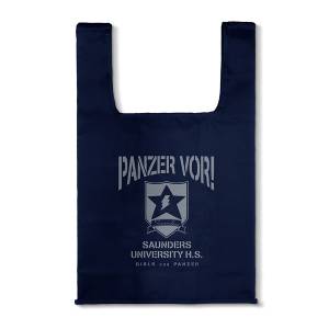 Girls und Panzer: Final Chapter - Eco Bag - Saunders University High School (Navy) [COSPA]