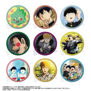 Mob Psycho 100 III: Trading Can Badge Vol. 4 (9 Pieces / Box) [Anicraft]