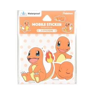 Pokemon: Mobile Phone Sticker - Salamèche (Set of 3) [The Pokémon Company]