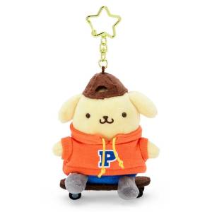 Sanrio Plush: Skateboard - Pom Pom Purin Mascot Holder [Sanrio]