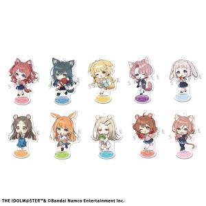 Tokotoko Acrylic Stand: Gakuen iDOLM@STER  (10 Pack / BOX) [Megahouse]