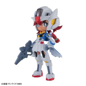 Shokugan: Mobile Suit Gundam: The Witch from Mercury - Suletta Mercury - Charamobi Mechagurumi (Limited Candy Toy) [Bandai]