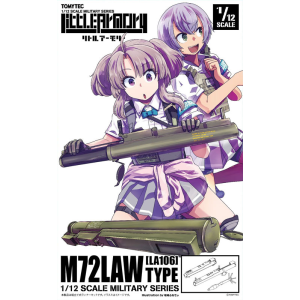 Little Armory (LA106): M72LAW Type 1/12 Plastic Model [Tomytec] [Takara Tomy]
