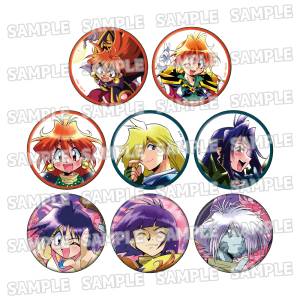 Slayers: Can Badge Collection (Box of 8) [Medicos Entertainment]