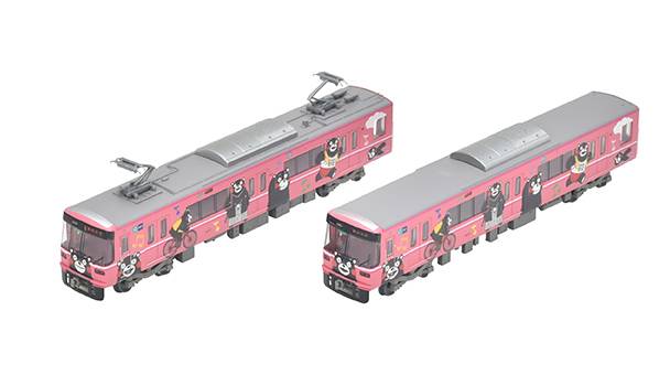 Tetsudou Collection: Kumamoto Electric Railway 03 Series (Kumamon Wrapping) (2 Car Set) [Tomytec]