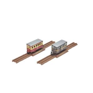 Tetsudou Collection: Narrow Gauge 80 - Nekoya Line - Ji7 (Old Paint) & Ji5 (Brown Paint) (2 Car Set) [Tomytec]