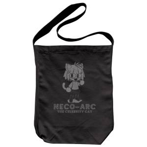 Tsukihime: A Piece of Blue Glass Moon - Shoulder Tote Bag - Neco-Arc The Celebrity Cat - Black [COSPA]