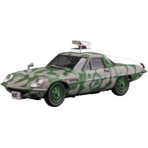 Ultra Mech Series: Ultraman - MAT Vehicle w/ Rocket Launcher (Camouflage Paint) 1/24 Plastic Model [Hasegawa]