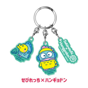 Tamagotchi Uni x Sanrio: Acrylic Keychain - Sebiretchi x Hangyodon [Bandai]