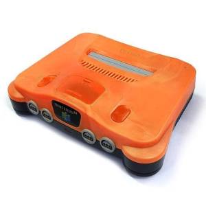 Nintendo 64 Clear Orange & Clear Black [Occasion / Loose]