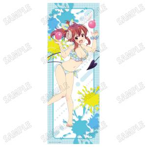 Machikado Mazoku: Life Size Tapestry - Yuko Yoshida (Water Play Ver.) [Medicos Entertainment]