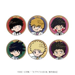 Mob Psycho 100 III: GraffArt illustration - Can Badge - Tuxedo Ver. (6 Packs Box) [A3]