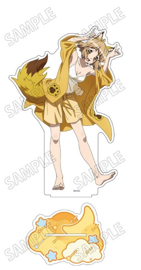 Senki Zessho Symphogear XV: BIG Acrylic Stand LL  Hibiki Tachibana (Animal Pajamas Ver.) [Medicos Entertainment]