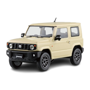 Rakupla Snap Kit: Suzuki JB64 Jimny (Chiffon Ivory Metallic) 1/32 [Aoshima]