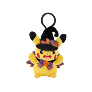 Pokemon: Halloween Trick Or Trick - Pikachu Plush Keychain [The Pokemon Company]