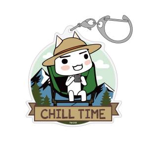 Doko Demo Issyo: Acrylic Multi Keychain - Toro (Chilling Camp Ver.) [COSPA]