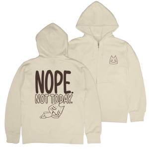 Doko Demo Issyo: Zip Hoodie - Toro - Nope, Not Today Ver. - Beige (L) [COSPA]