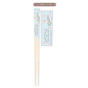Sanrio Characters x Natsume's Book of Friends: My Chopsticks Collection - Nyanko Sensei x Cinnamoroll [Bandai]
