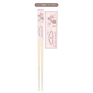 Sanrio Characters x Natsume's Book of Friends: My Chopsticks Collection - Nyanko Sensei x My Melody [Bandai]