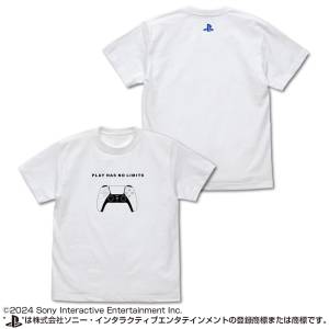 PlayStation: T-shirt - DualSense Wireless Controller Ver. - White (M) [COSPA]