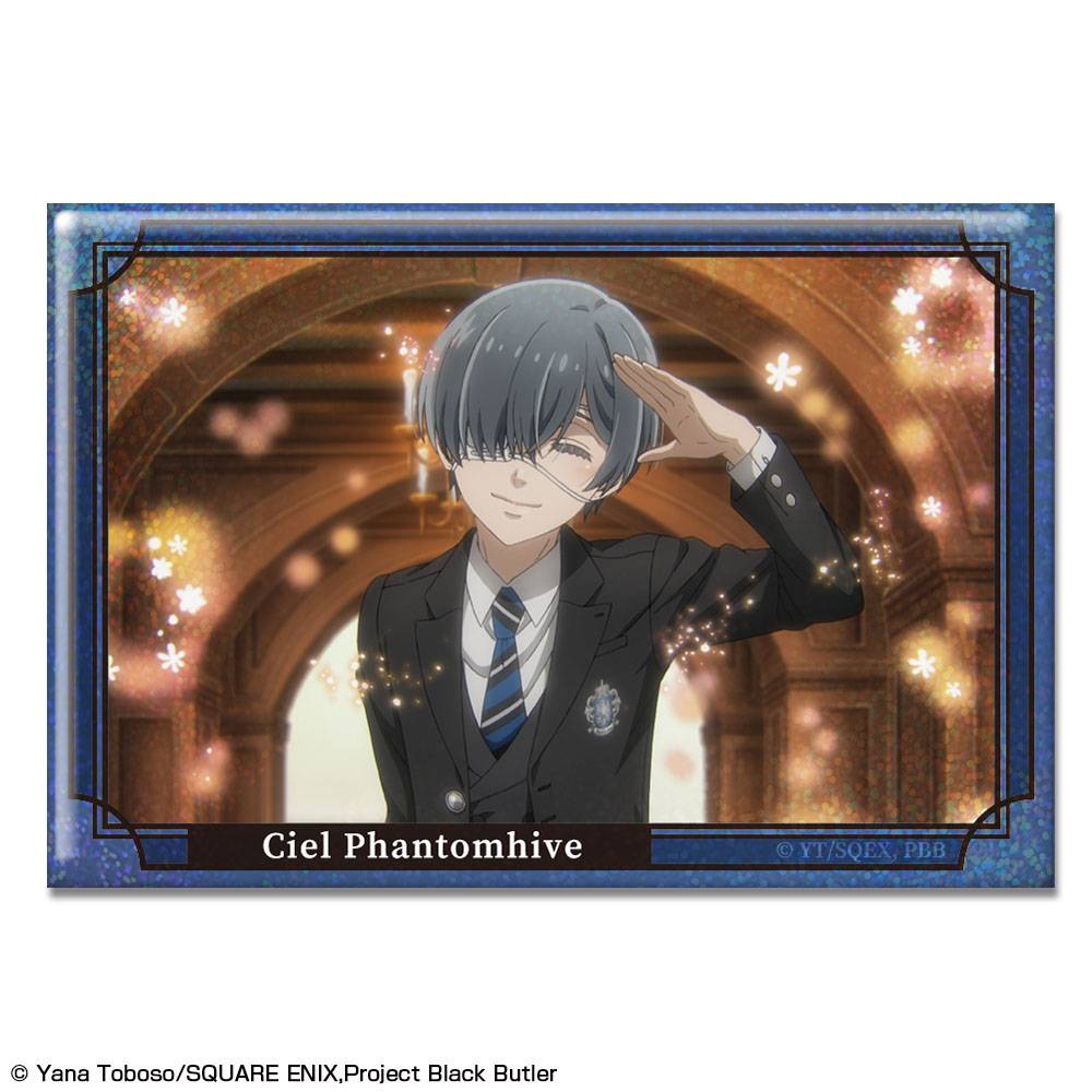 Black Butler: Public School Arc  Holographic Badge  Ciel Phantomhive (Ver.B) [License Agent]