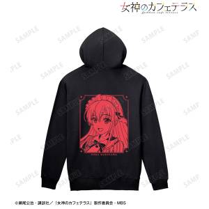 The Café Terrace and Its Goddesses: Zip Hoodie - Ouka Mazukawa (Neon Red) (XL) [Arma Bianca]