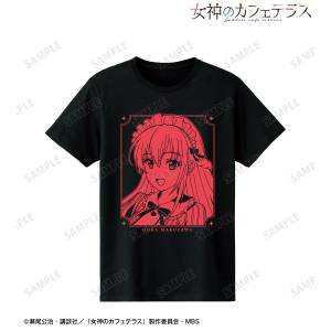 The Café Terrace and Its Goddesses: T-Shirt (XL) - Ouka Mazukawa (Neon Red) [Arma Bianca]