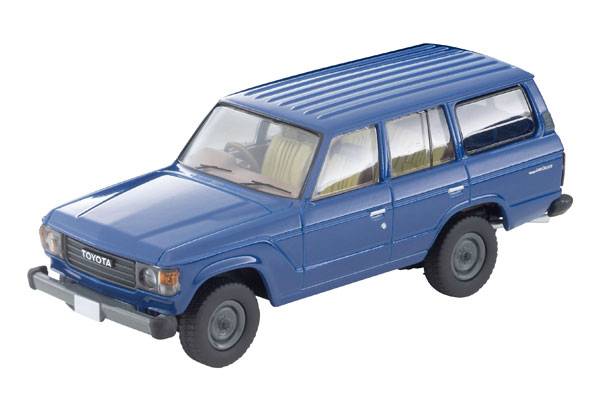 Tomica Limited Vintage Neo: LV-N279d Toyota Land Cruiser 60 Standard (Blue) (Plastic Model) [Tomytec]