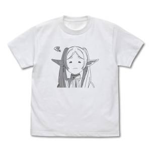 Frieren: Beyond Journey's End: T-Shirt - Frieren's Displeased Face - White (L) [COSPA]