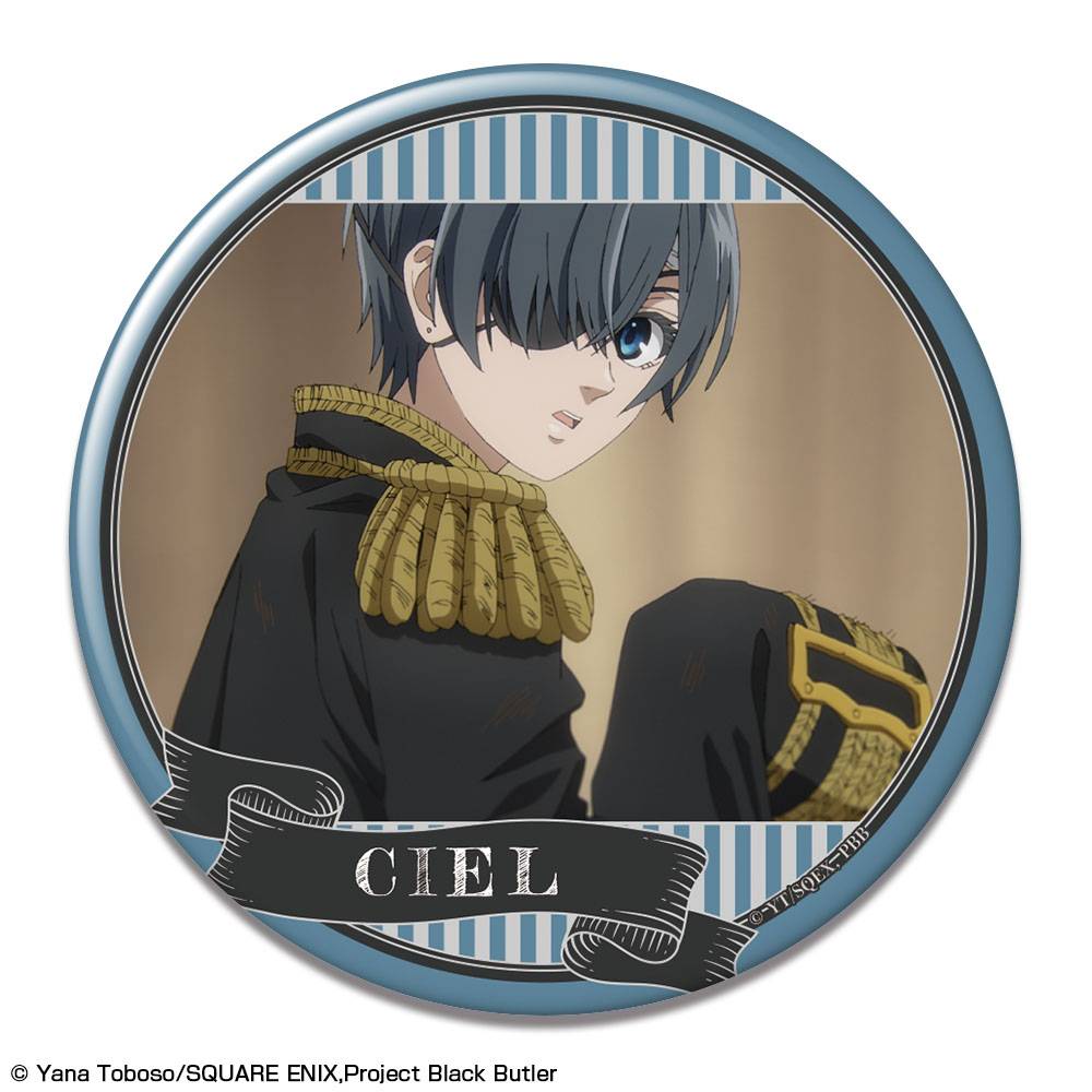 Black Butler: Public School Arc  Badge  Ciel Phantomhive (Ver.D) [License Agent]