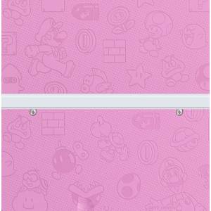 Nintendo New 3DS - Cover Plates No.025 - Mario Monogram Pink [Used / Loose]
